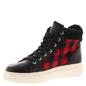 NWT Marc Fisher Fellow Women's Tartan Ankle Boots Size 9